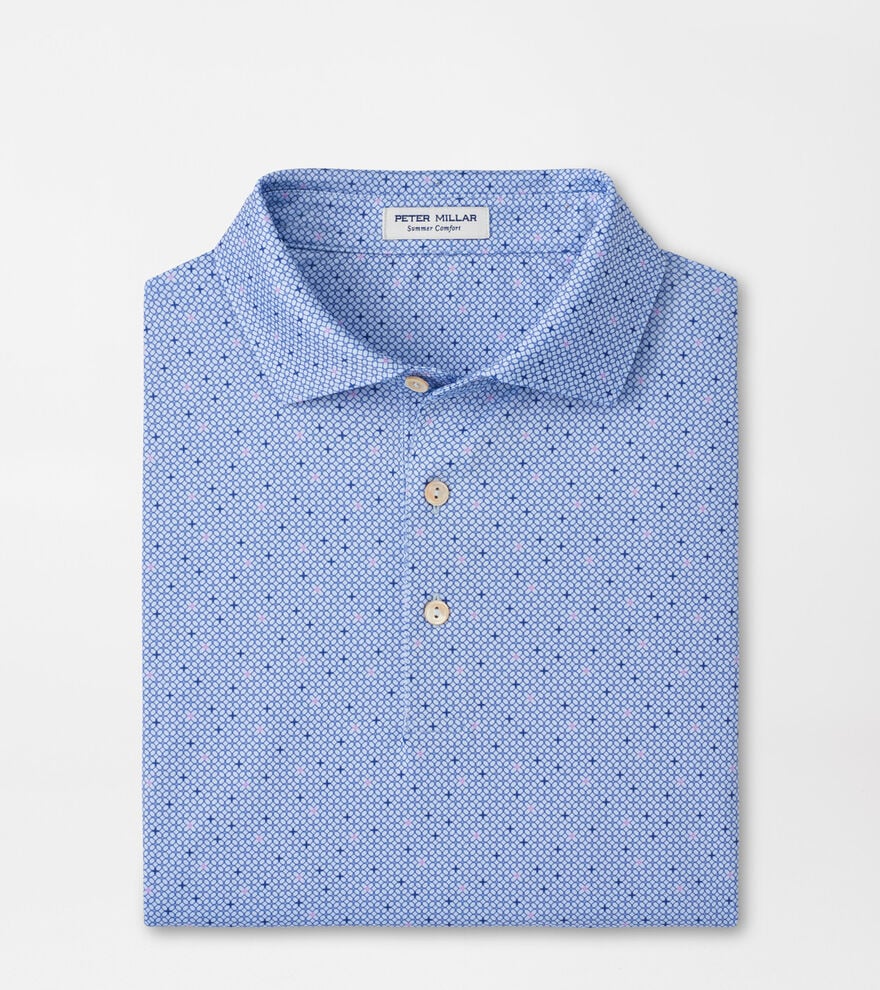Peter Millar Barrier Polo Stream Blue