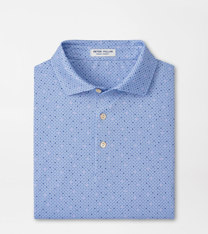 Peter Millar Barrier Polo Stream Blue