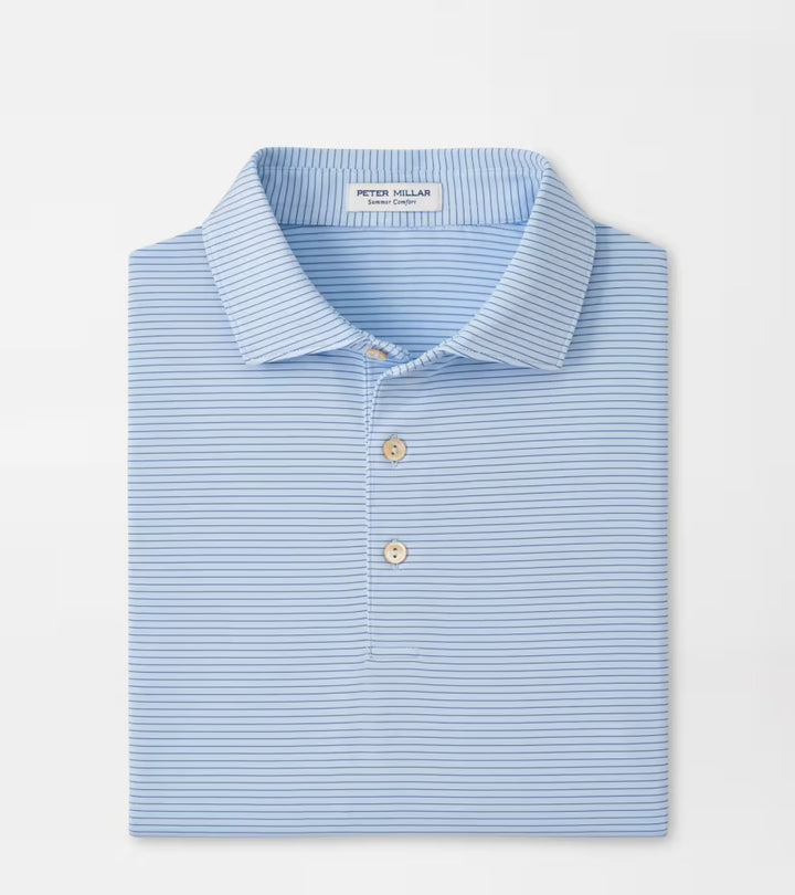 Peter Millar Highlands Perf Polo Stream Blue