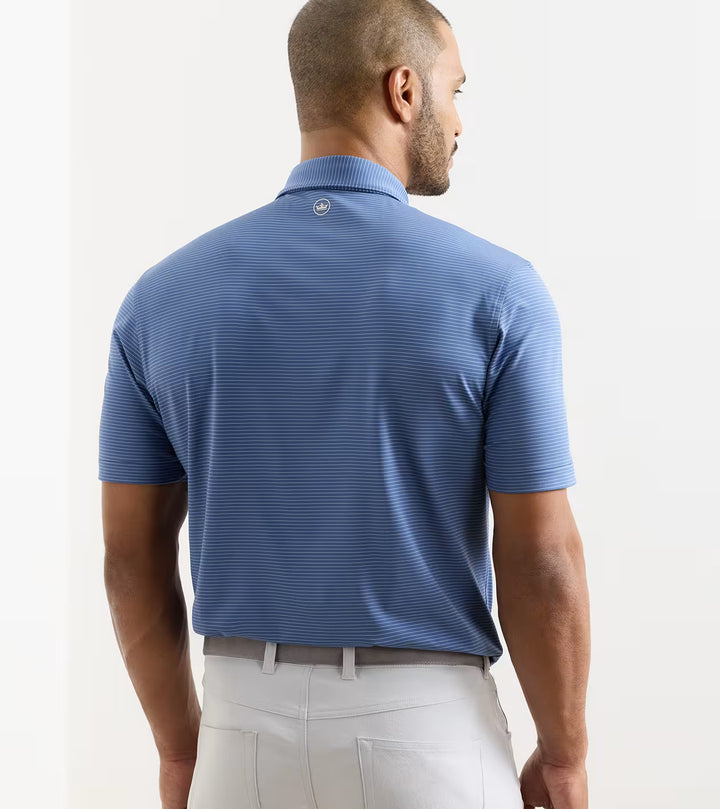 Peter Millar Highlands Perf Polo Windsor Blue