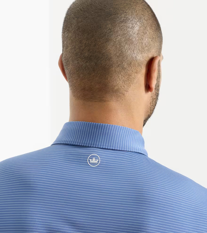 Peter Millar Highlands Perf Polo Windsor Blue
