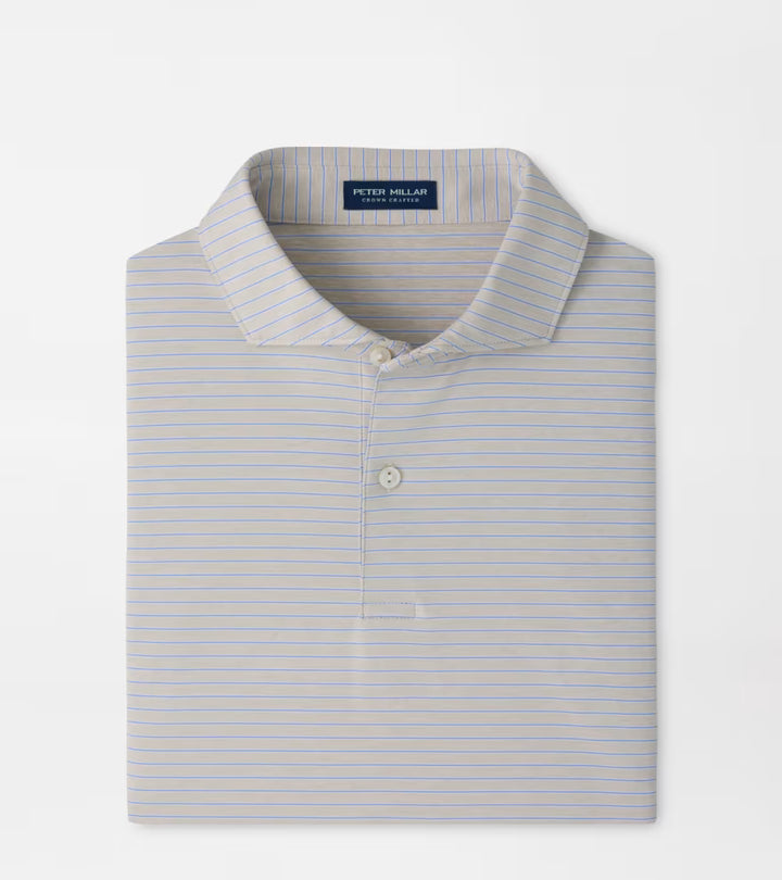 Peter Millar Keynote Perf Polo Grey Mist
