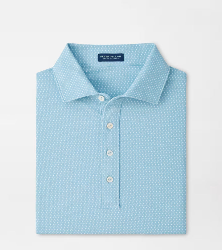 Peter Millar Nova Perf Polo Seaflower