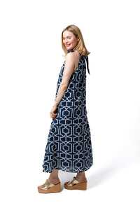 Blythe Lattice Cove Navy