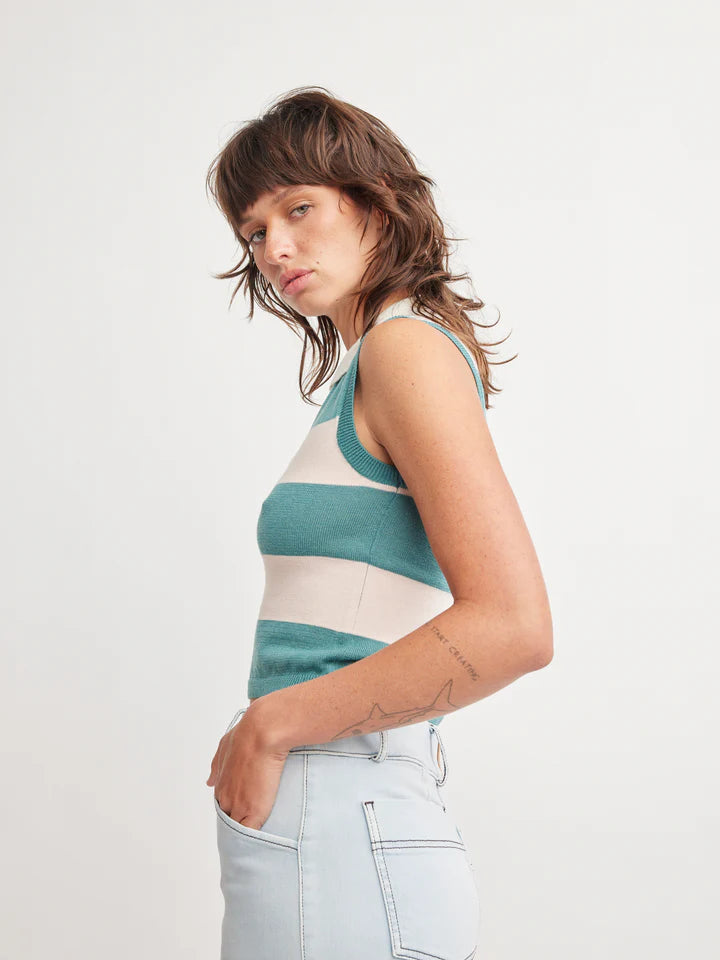 Waverly Collar Top