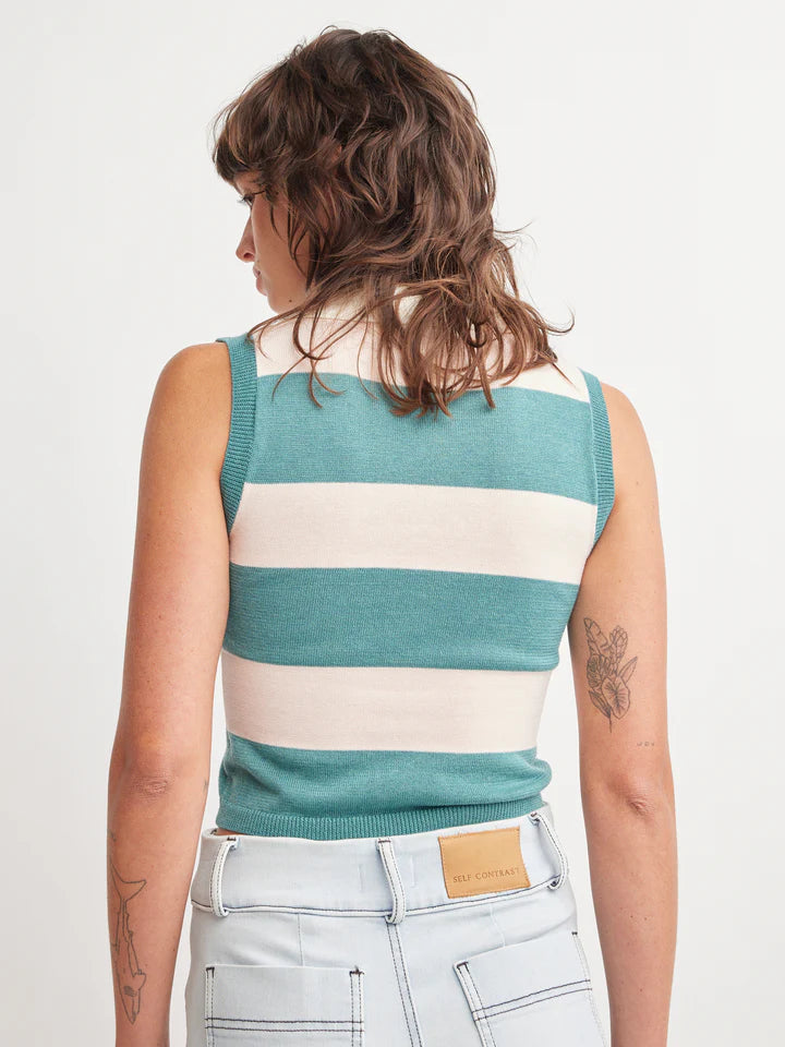 Waverly Collar Top