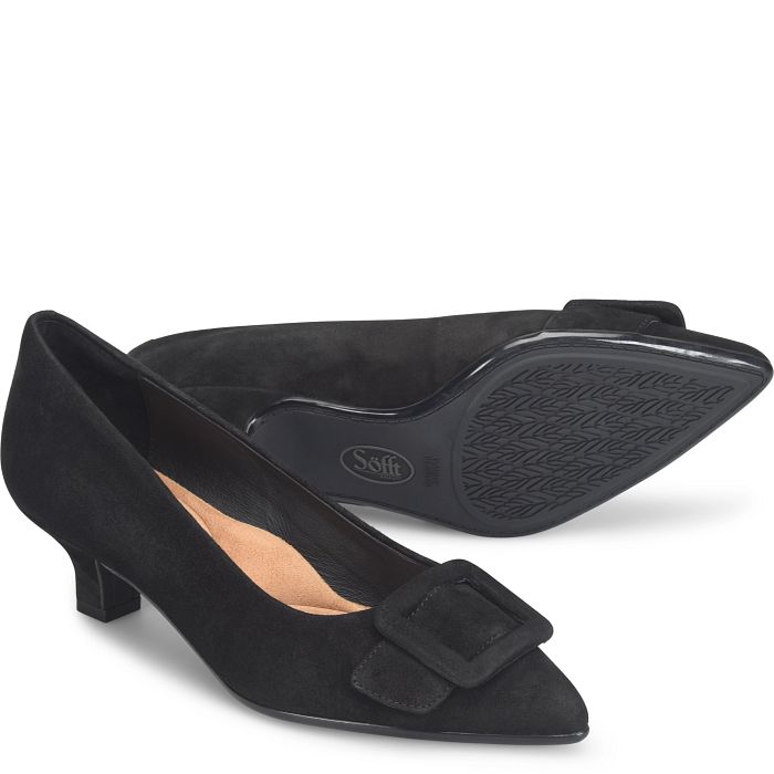 Sadie Kitten Heel - Black