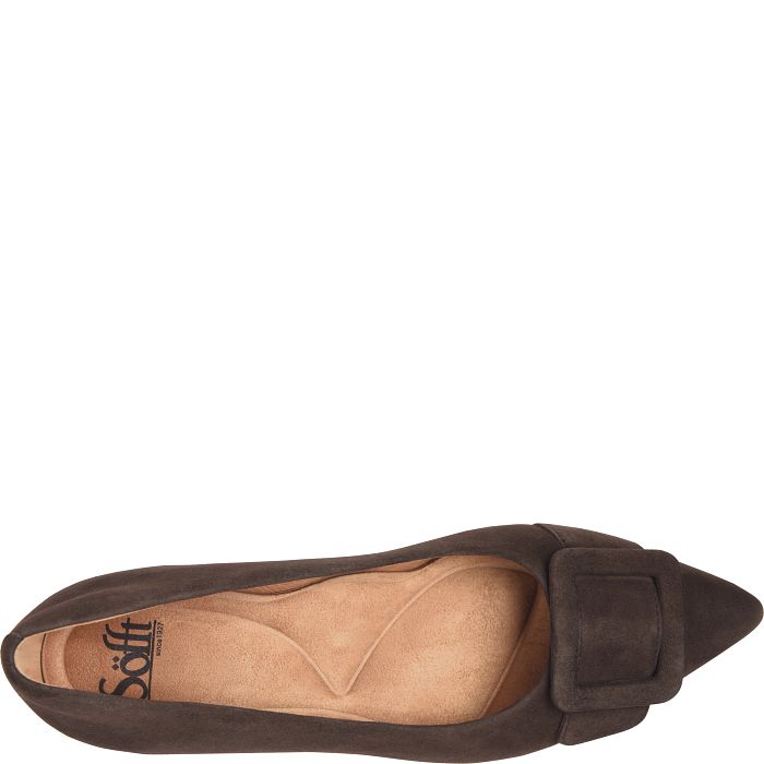 Sadie Kitten Heel - Chocolate