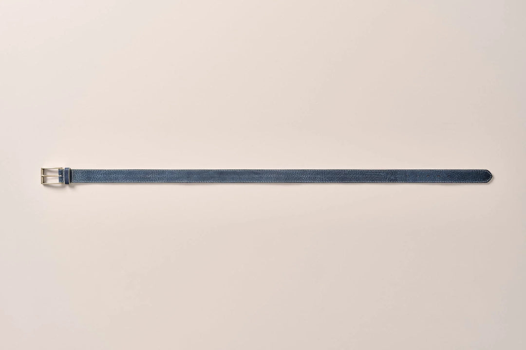 Painted Edge Leather Belt Tan Maliblu