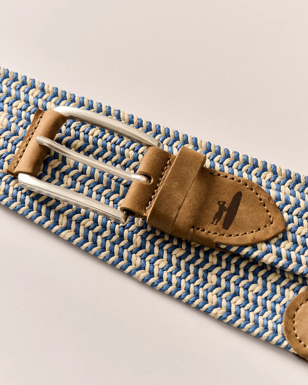 Johnnie-O Cotton Stretch Belt Sand