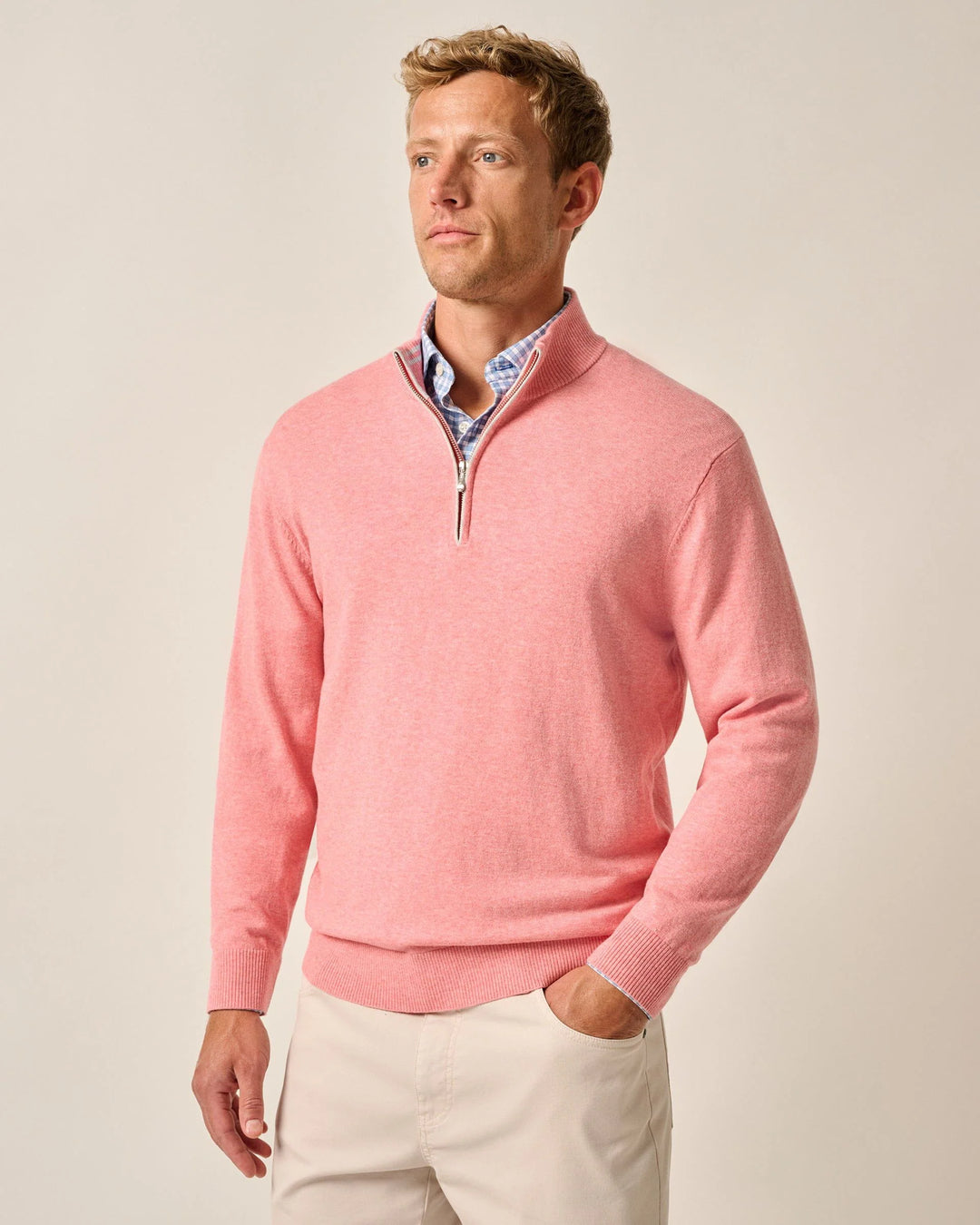 Desmond 1/4 Zip Conch
