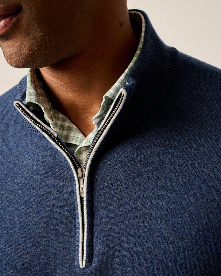 Desmond 1/4 Zip Navy
