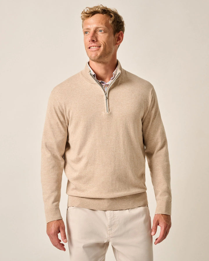 Desmond 1/4 Zip Sand