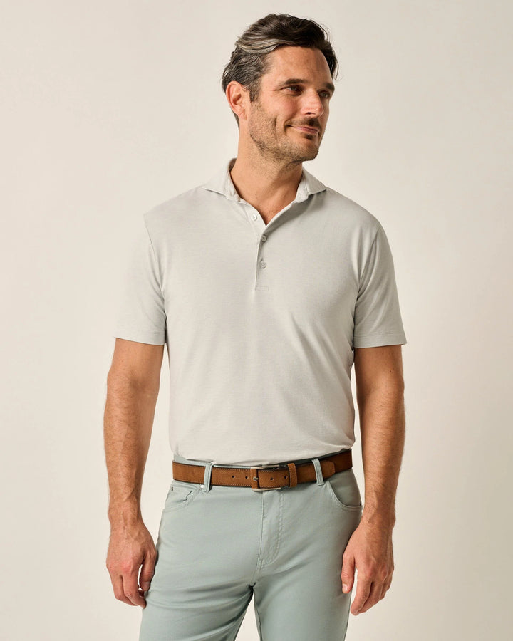 Idris Perf Polo Gray