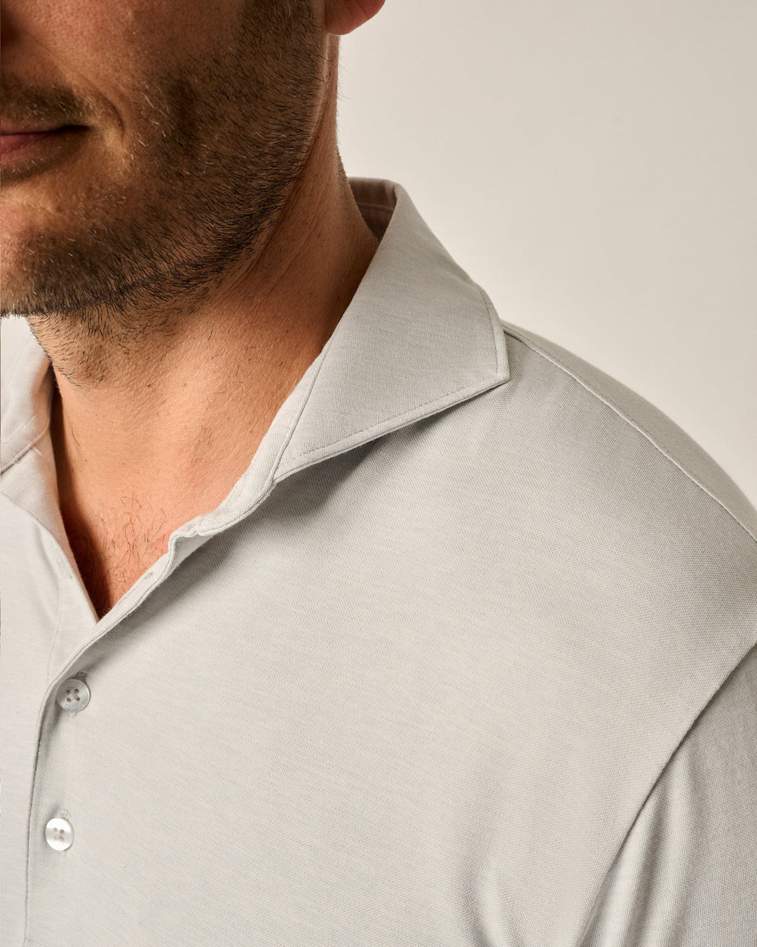 Idris Perf Polo Gray
