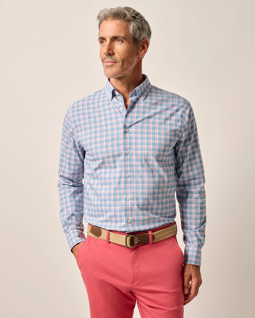 Dane Perf Button Up Majorca