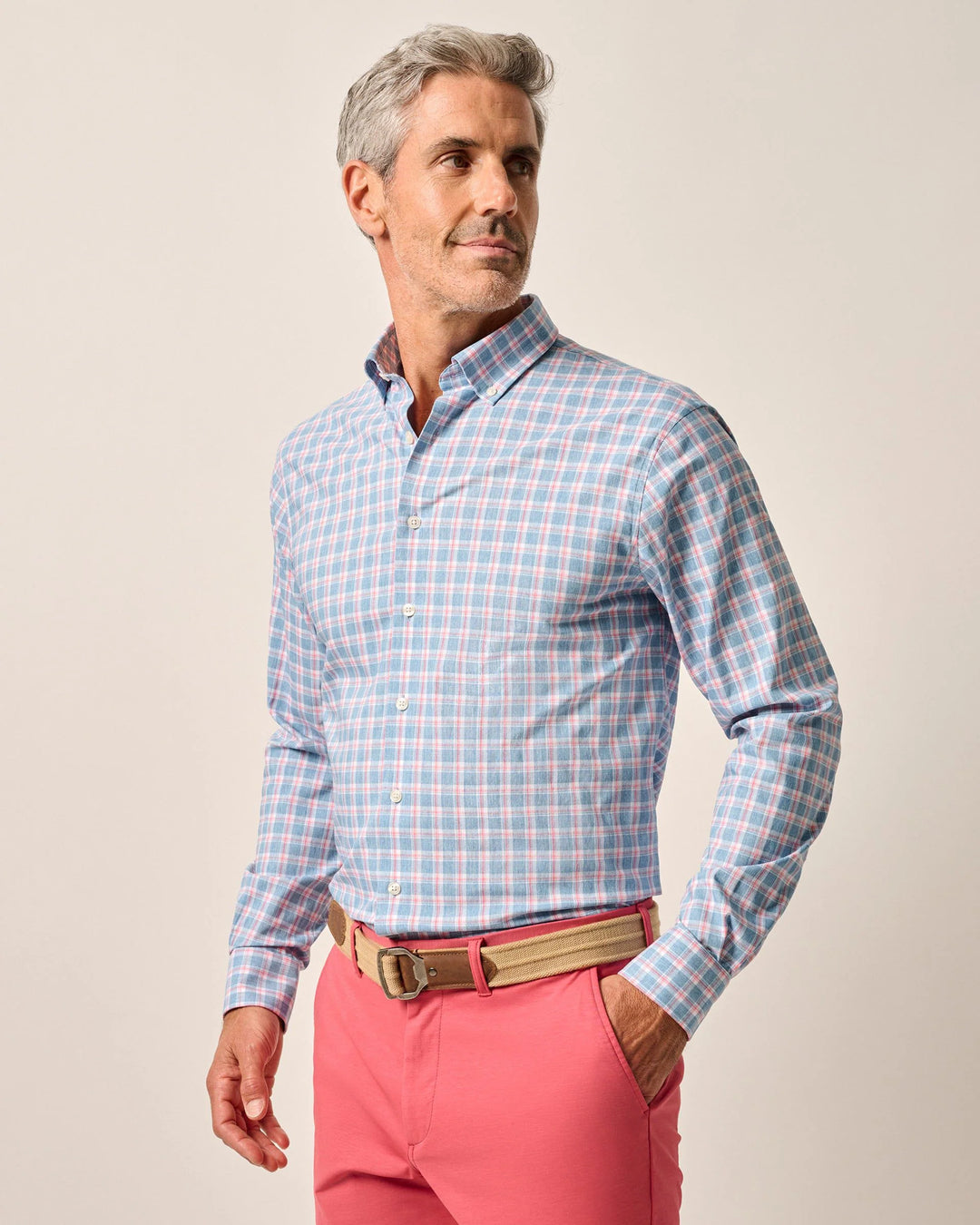 Dane Perf Button Up Majorca