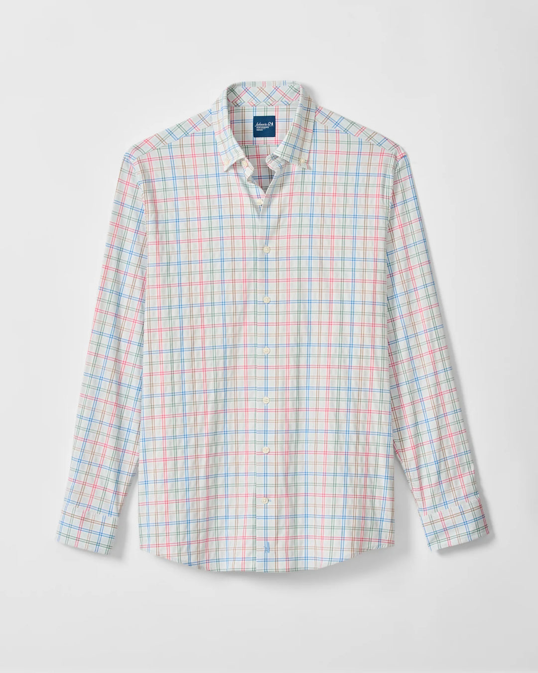Bingham Perf Button Down - Gulf Blue