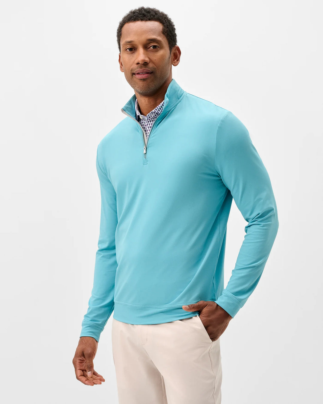 Motion Perf 1/4 Zip - Tropical