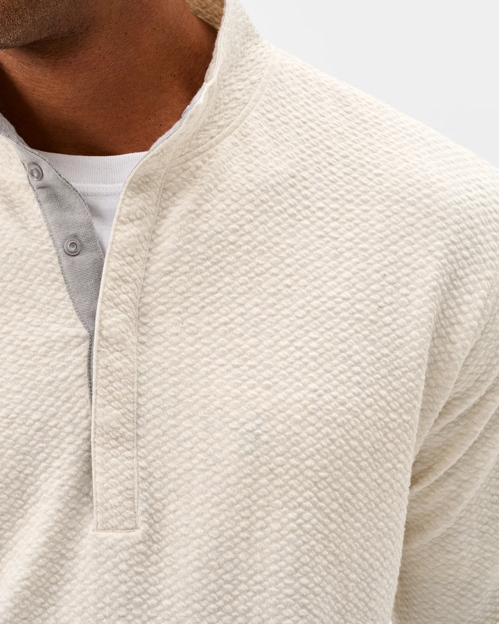 Johnnie-O Ransel Knitted Pullover Cream