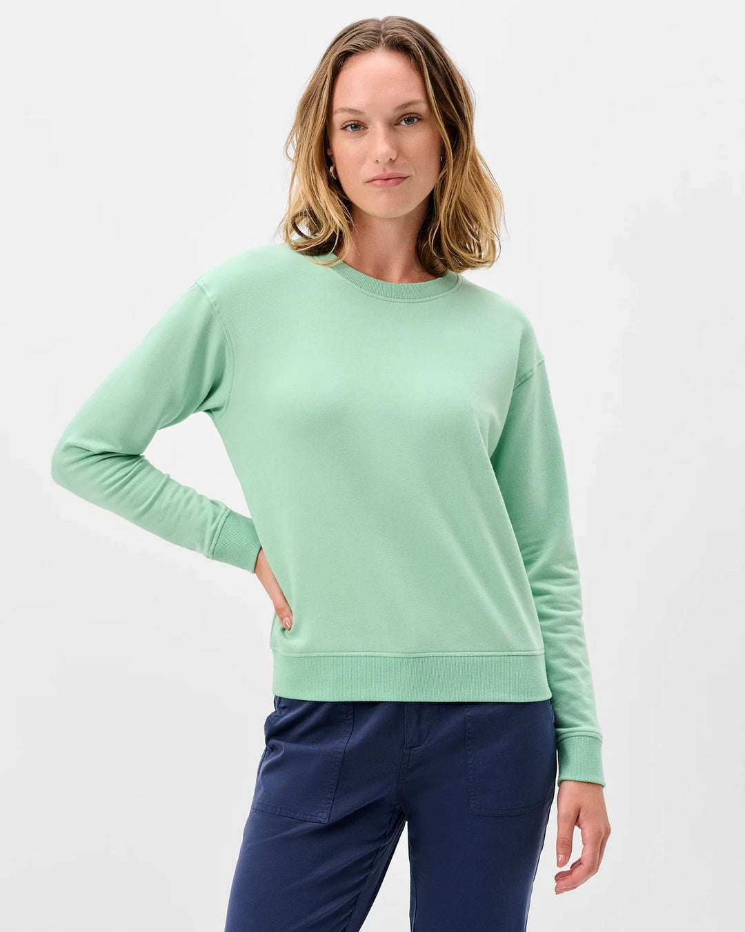 Penny Crewneck - Jade