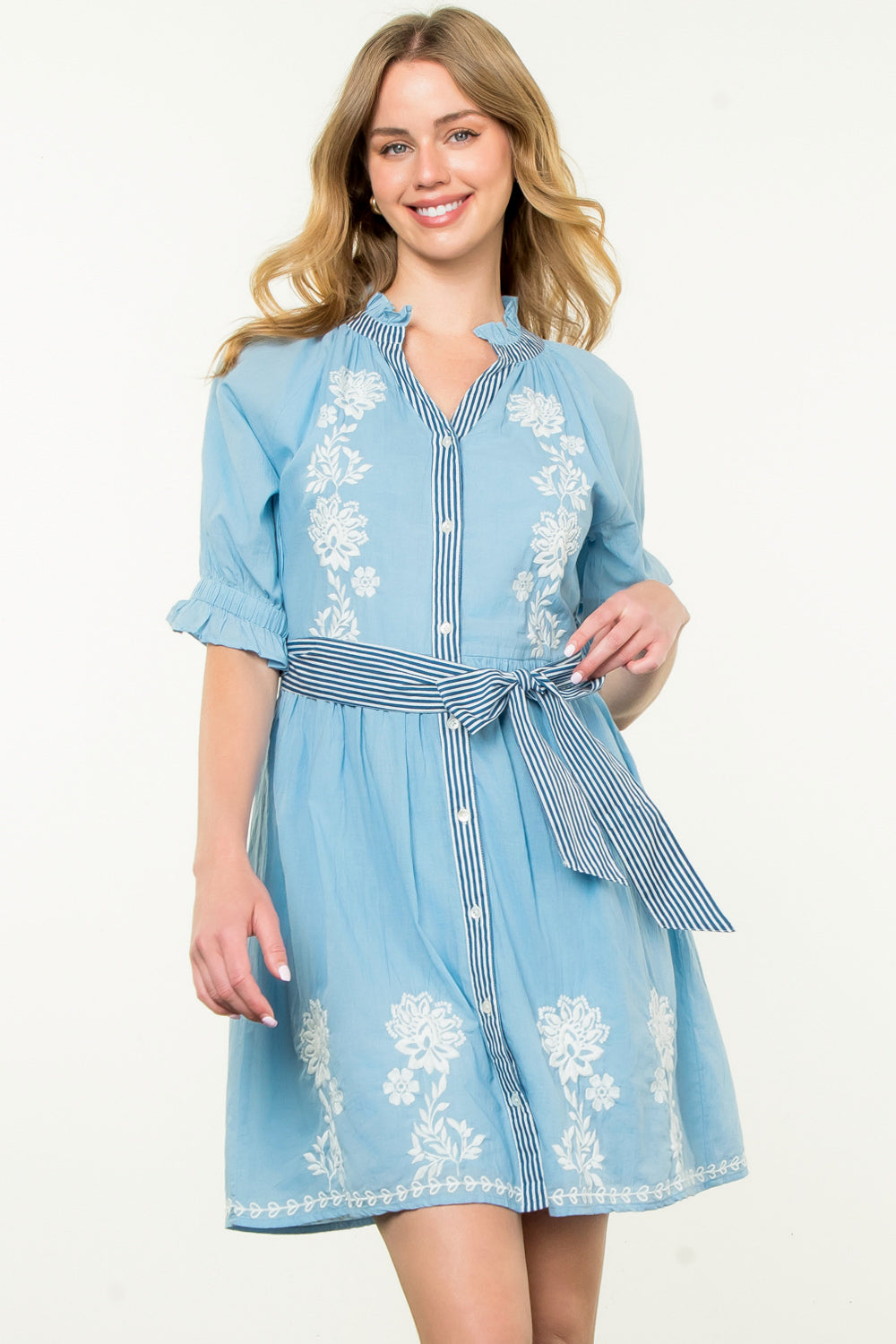 Caroline Sash Dress