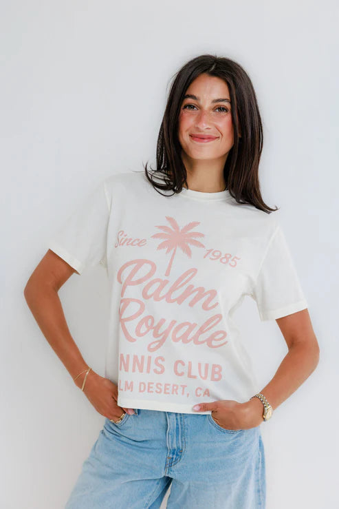 Palm Royale Tennis Everyday Tee