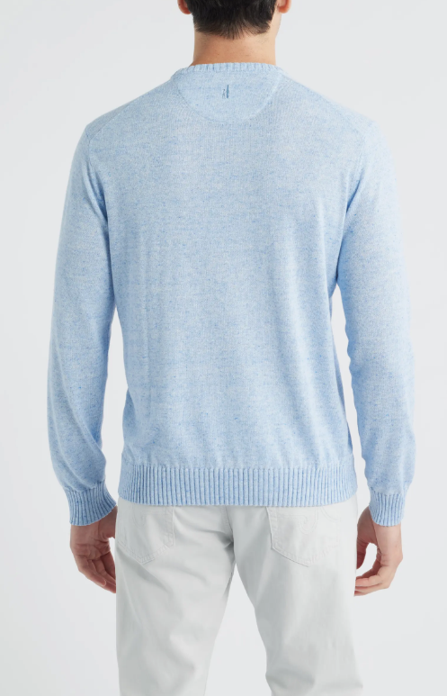 Albus Crewneck - Gulf Blue