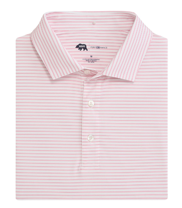 Wake Perf Polo - Sea Pink