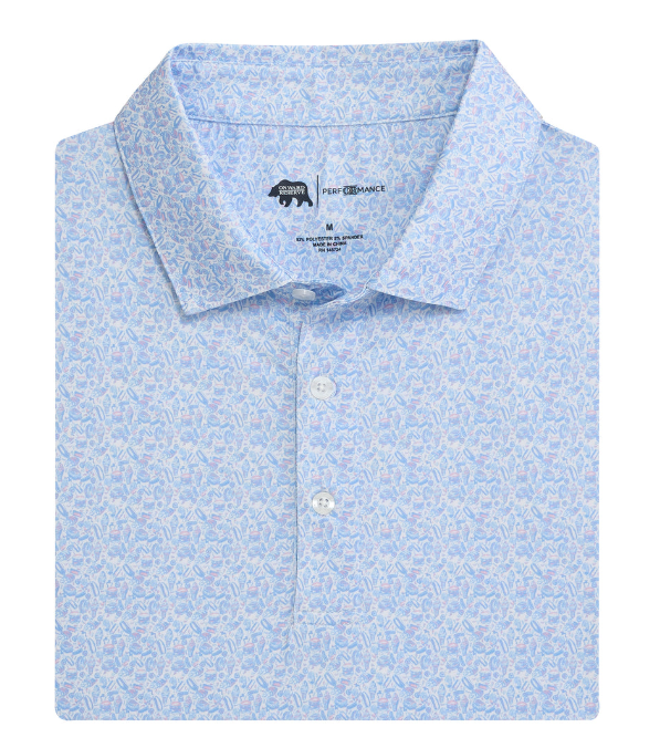 Snack Bar Perf Polo - Orchid