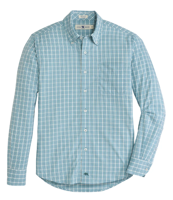 Ruskin Tailored Perf Shirt - Surf
