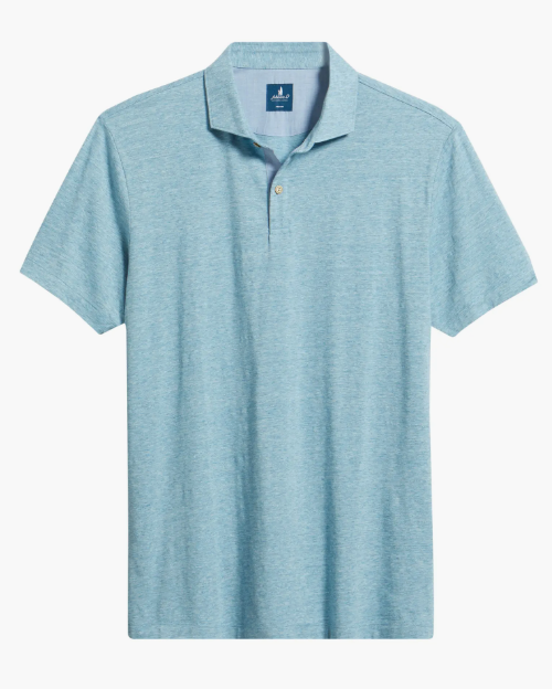 Johnnie-O Starnes Cotton Blend Polo Tropical