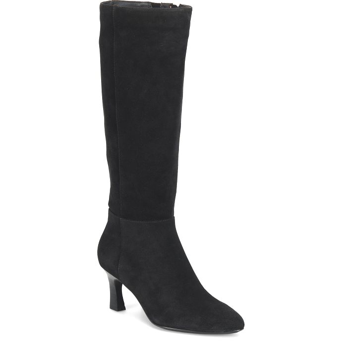 Sonya Black Suede