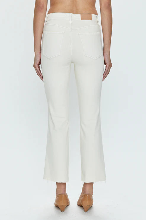 Lennon Hi-Rise Crop-Sandstone
