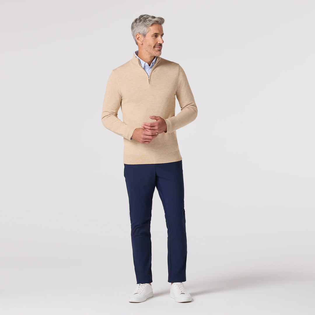 Heritage Quarter Zip - Khaki
