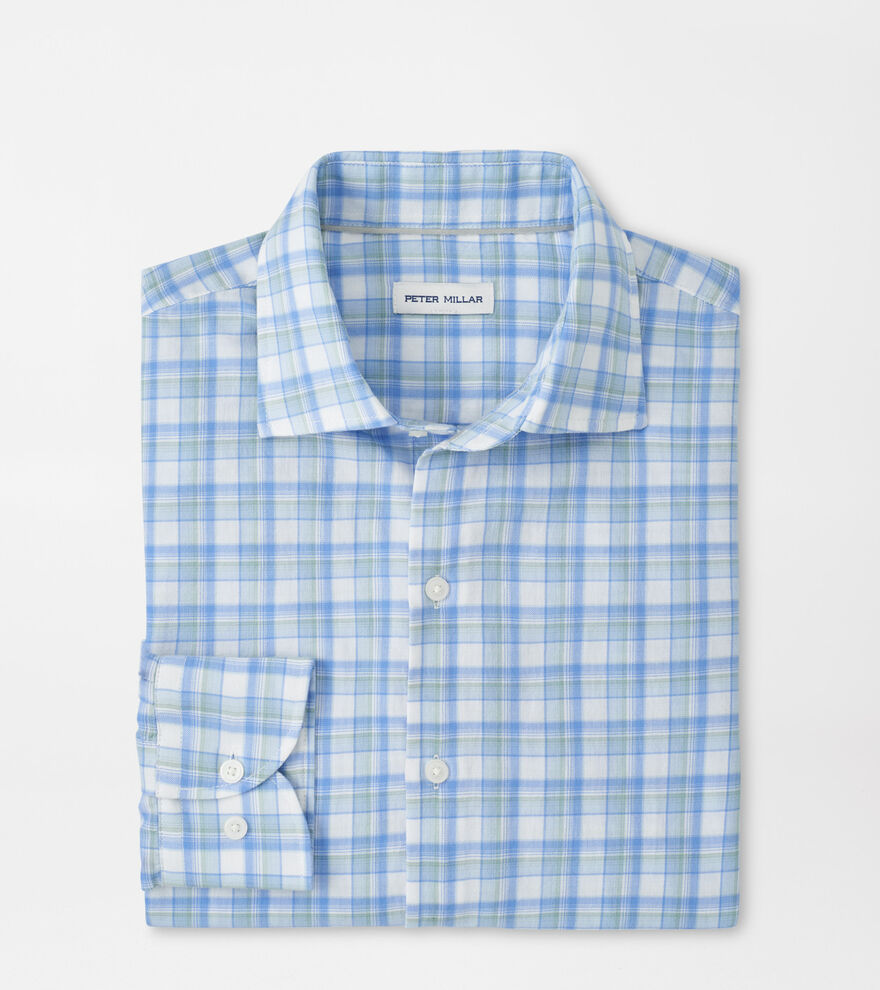 Peter Millar Waterrock Shirt Stream Blue