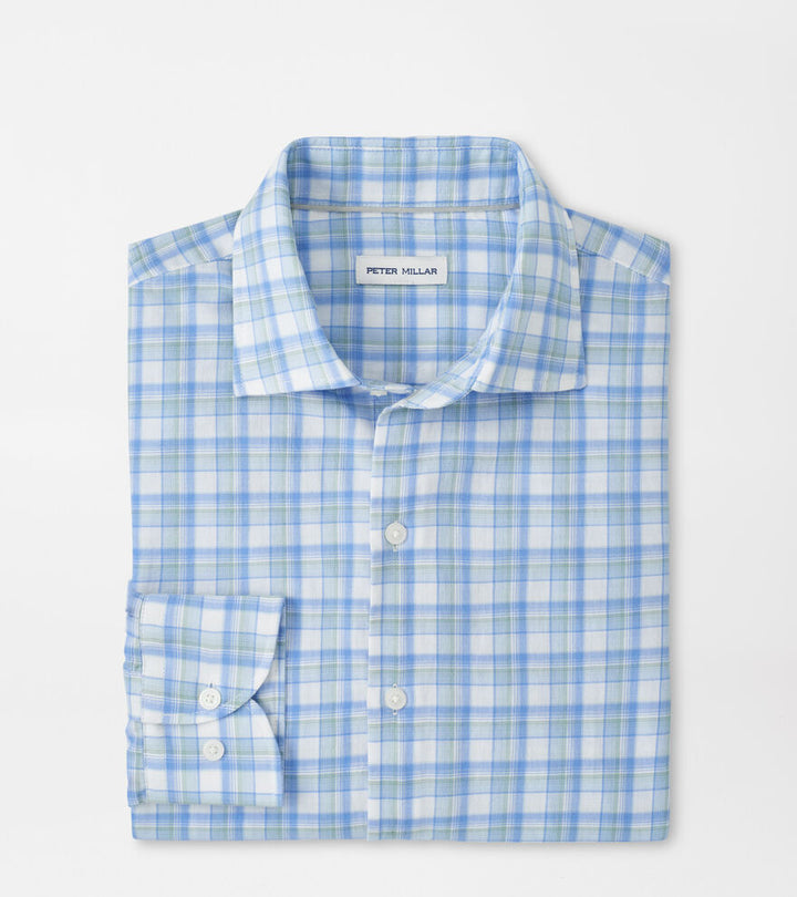 Peter Millar Waterrock Shirt Stream Blue