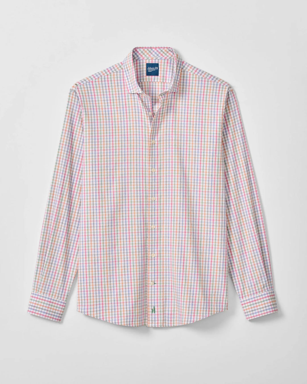 Johnnie-O Albie Perf Button Down White