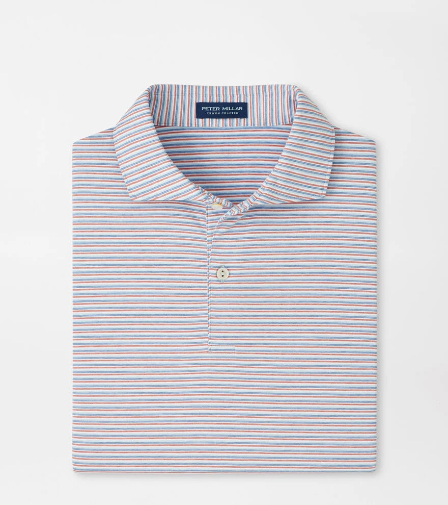 Peter Millar Alda Polo Blue Frost