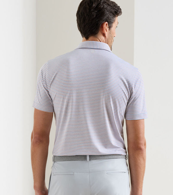 Peter Millar Alda Polo Blue Frost