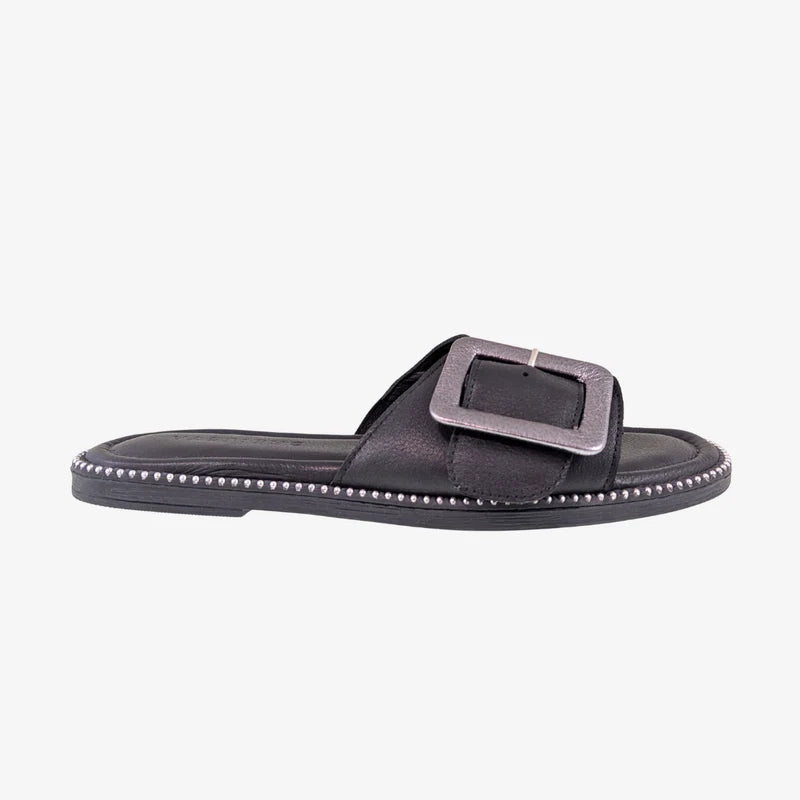 Ateliers Bryce Slide Sandal - Black
