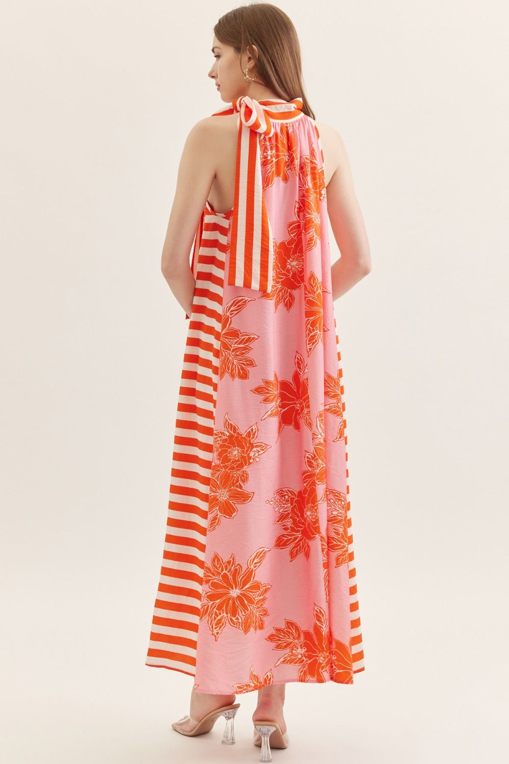 Audrey Midi Dress Pink