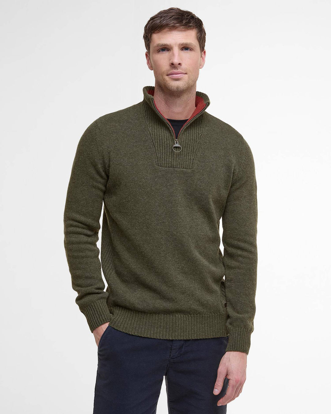 Nelson Essential 1/4 Zip - Seaweed