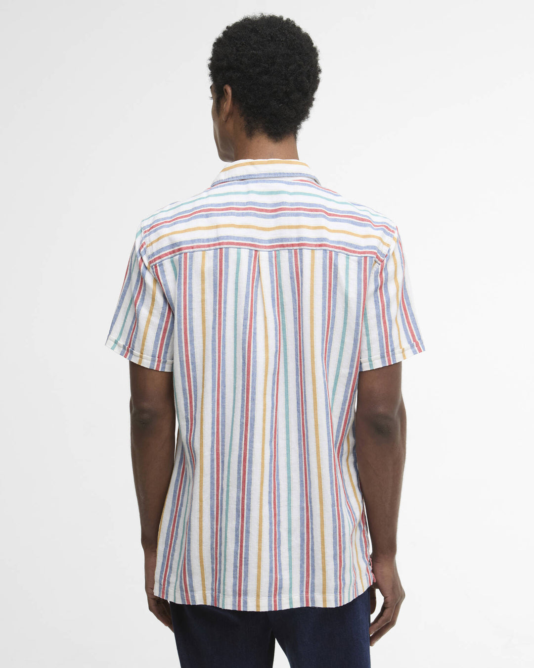 Barbour Waterbay Striped Shirt White