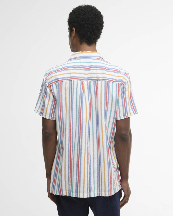 Barbour Waterbay Striped Shirt White