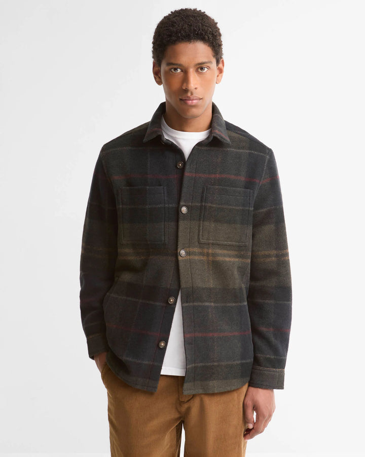 Woodlane Overshirt - Shadow Classic Tartan