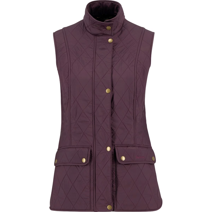 Wray Gilet - Black Cherry