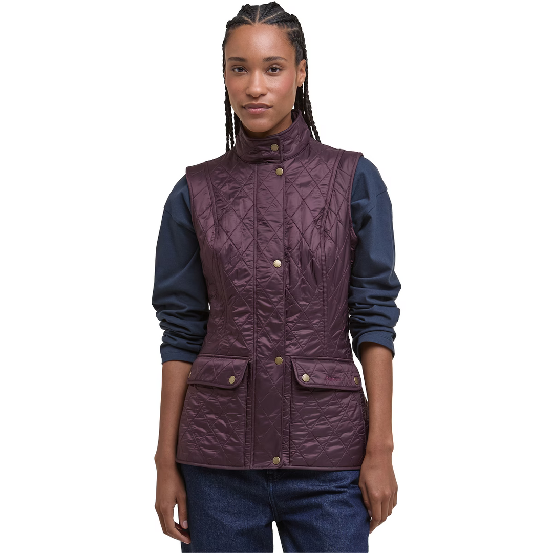 Wray Gilet - Black Cherry