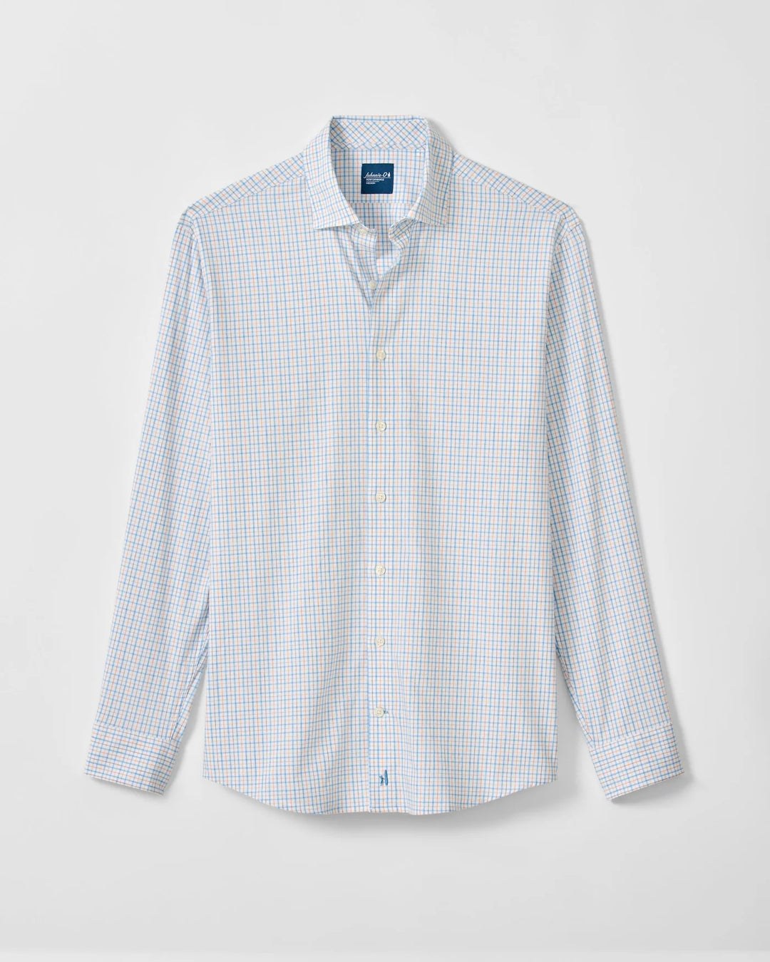 Johnnie-O Briney Perf Button Down Lapis