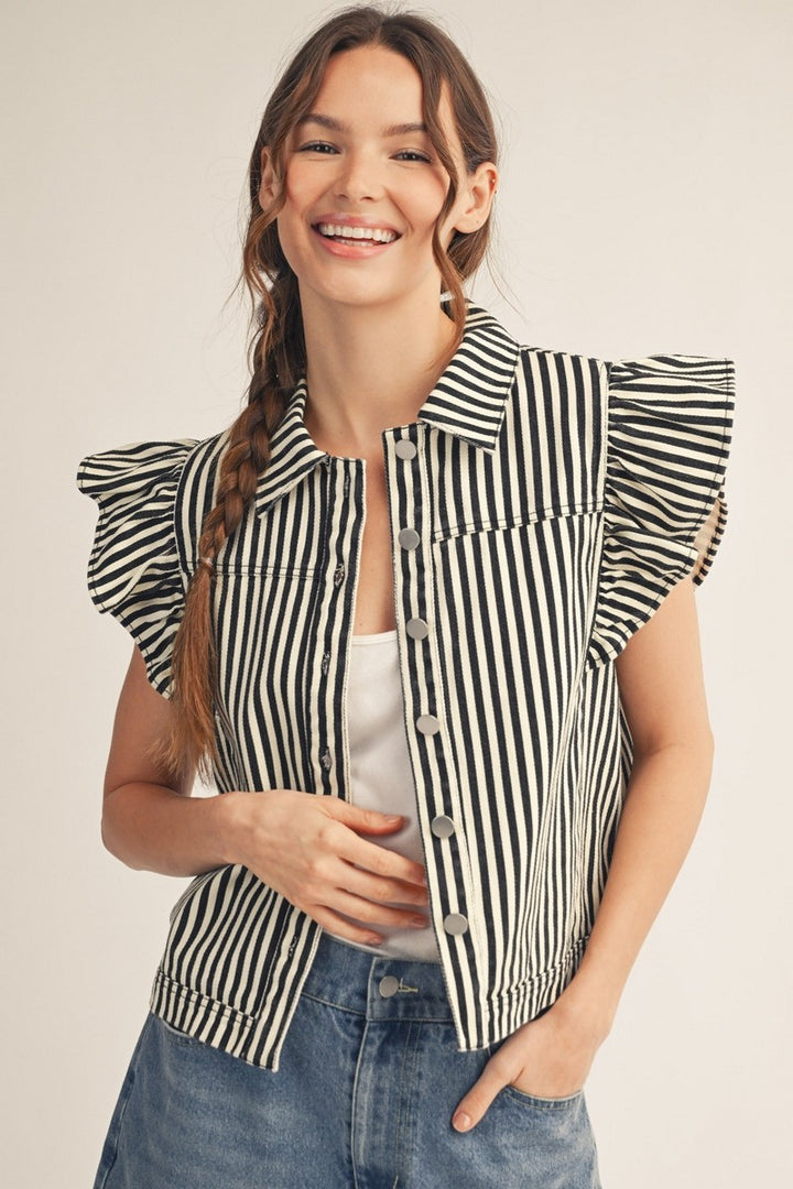 Camilla Button Up Top